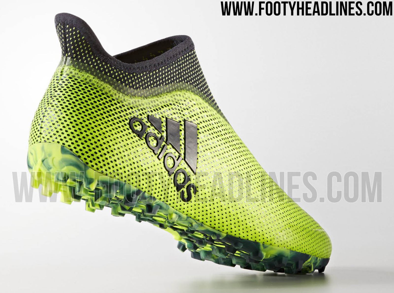 Laceless Adidas X Tango 17 Purespeed Ocean Storm Pack Boots